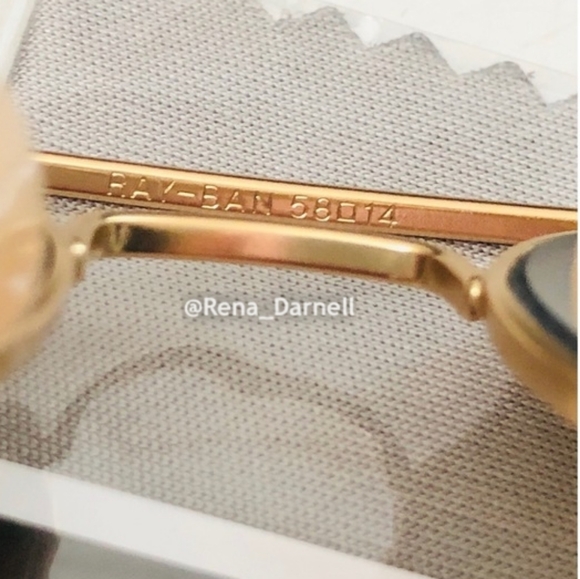 Gradient Brown RayBan Aviator RB3025 New - Picture 9 of 15